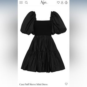 Aje cherished mini dress